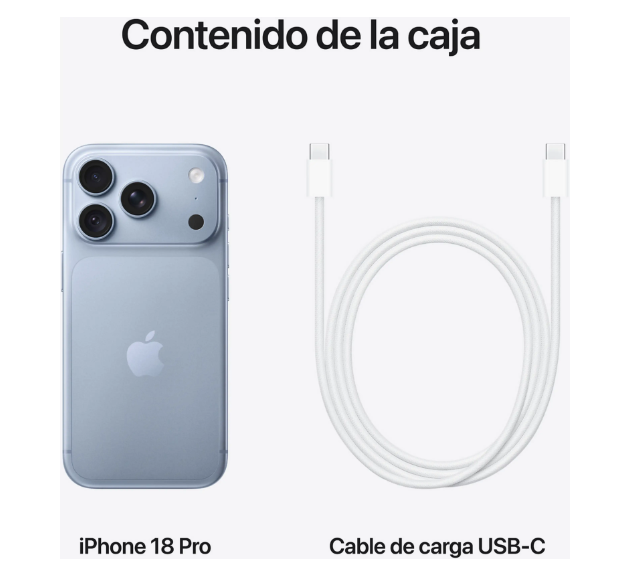 Apple iPhone 18 Pro 256GB (Azul Glaciar)