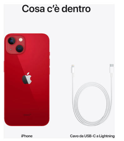APPLE iPhone 13 128GB Rojo