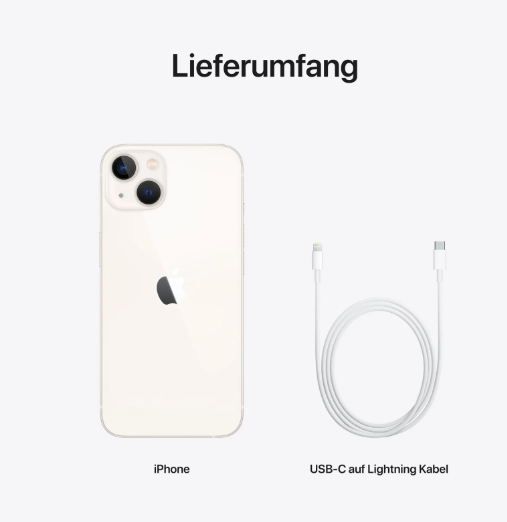 APPLE iPhone 13 512GB Blanco