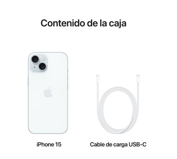 Apple iPhone 15 128GB Azul