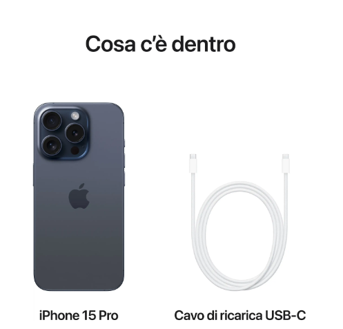 Apple iPhone 15 Pro 128GB Azul