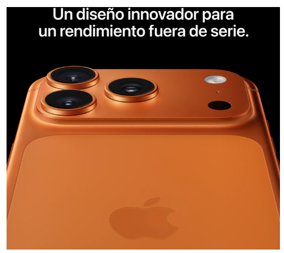 Apple iPhone 17 Pro 512GB Naranja