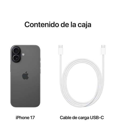 Apple iPhone 17 512GB (Negro)