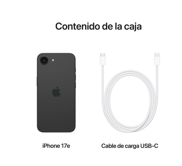 Apple iPhone 17e 256GB (Negro)