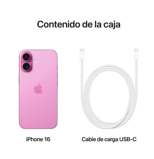 Apple iPhone 16 128GB (Rosa)