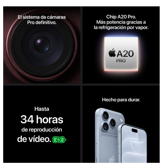 Apple iPhone 18 Pro 256GB (Plata)