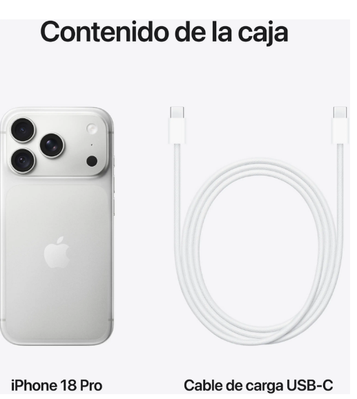 Apple iPhone 18 Pro 256GB (Plata)