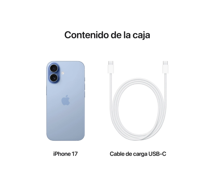 Apple iPhone 17 256GB (Azul Neblina)