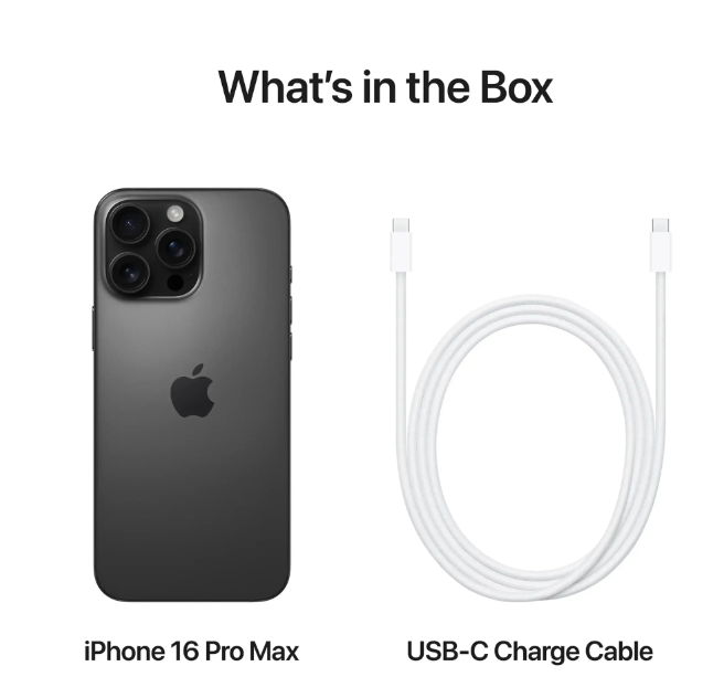 Apple iPhone 16 Pro Max 256GB (Negro Titanio)