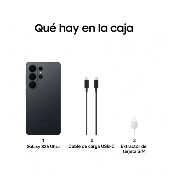 Samsung Galaxy S26 Ultra 5G 512GB (Negro)