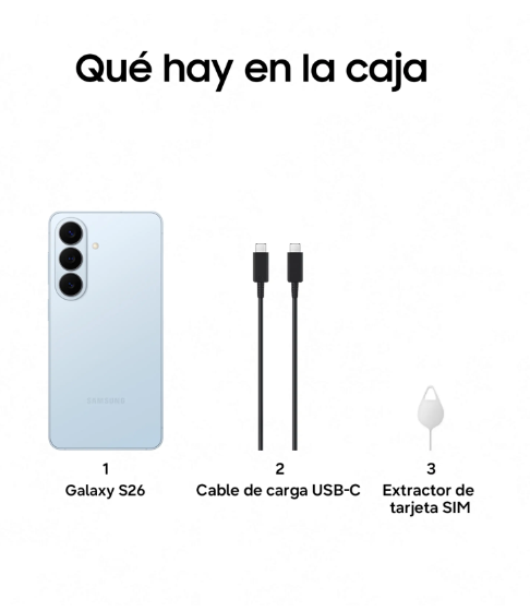 Samsung Galaxy S26 5G 256GB (Azul Cielo)