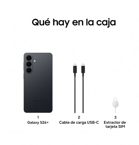 Samsung Galaxy S26+ 5G 512GB (Negro)